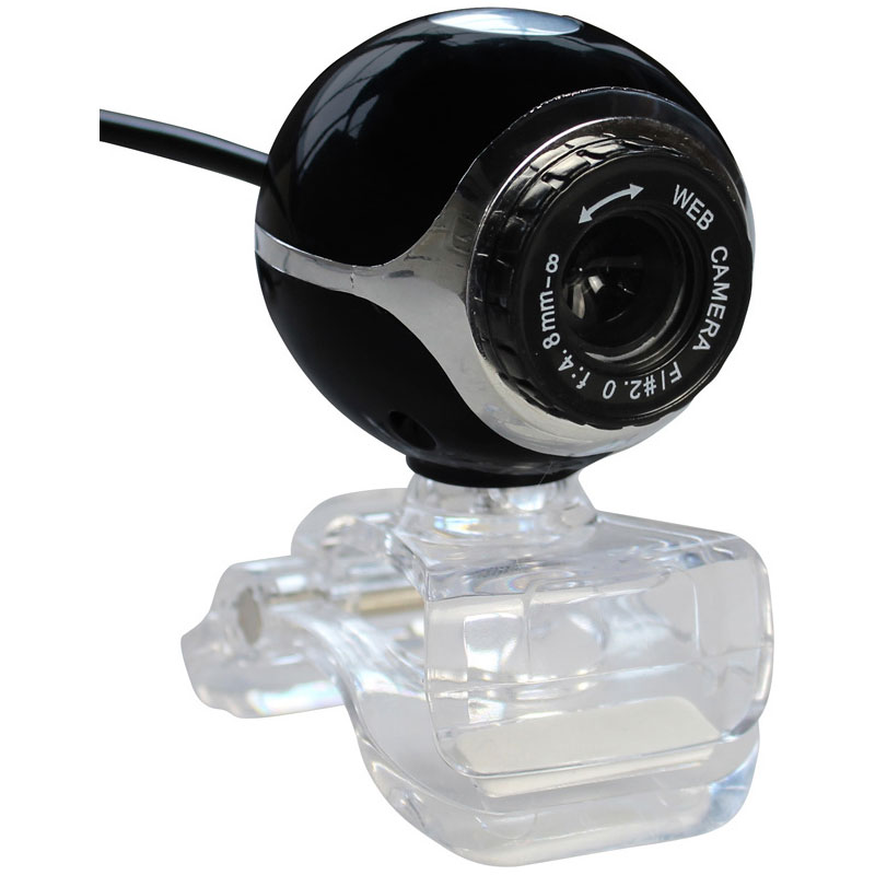 Web Camera RG-C011 0.3MP 30fps Plug & Play Μαύρη