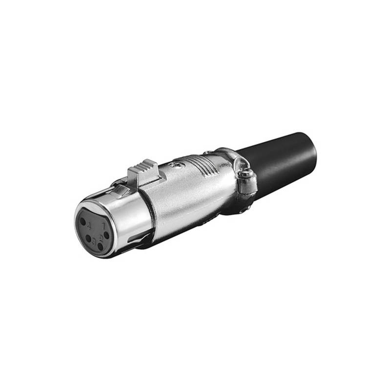 Canon XLR Connector Female 4P Βύσμα Θηλυκό Με Βίδα LZ113