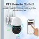 Innotronik IP Camera Dome IP65 IR 10m External 2Mpx 1080p WiFi White-Black Κάμερα Εξωτερικού Χώρου Λευκή-Μαύρη ICS-PT24