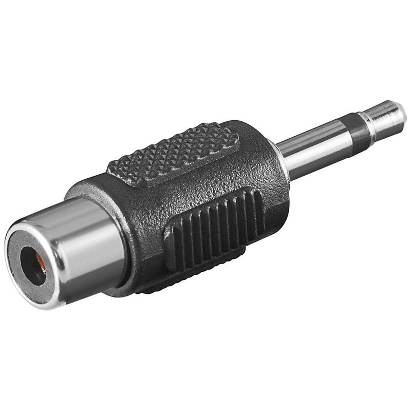 Adapter Jack 3.5 Male Mono To RCA Female JT-3174