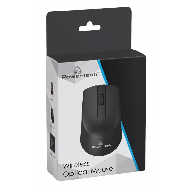 Wireless Optical Mouse Ασύρματο Οπτικό Ποντίκι Μαύρο PT-951