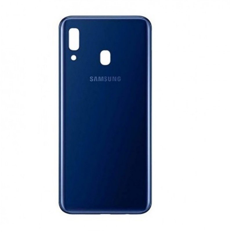 Καπάκι Μπαταρίας Μπλε Samsung A20 OEM Battery Cover Blue