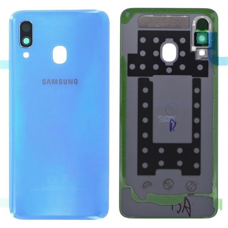 Καπάκι Μπαταρίας Μπλε Samsung A40 OEM Battery Cover Blue