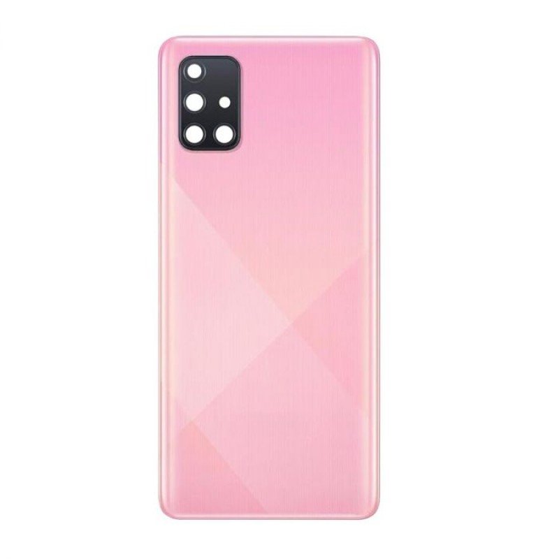 Καπάκι Μπαταρίας Ροζ Samsung A71 OEM Battery Cover Pink