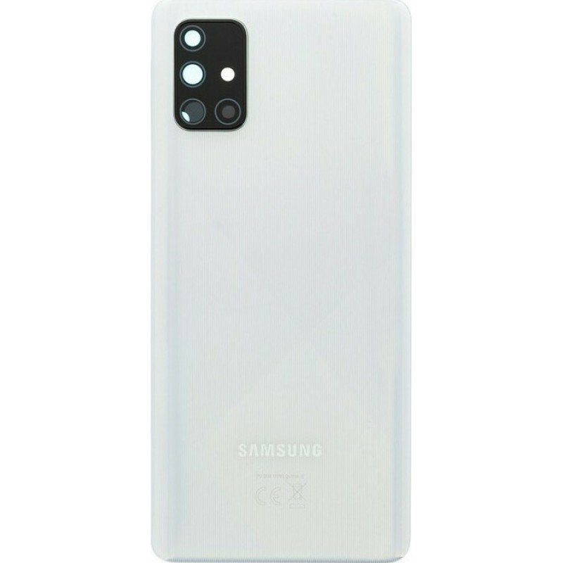 Καπάκι Μπαταρίας Λευκό Samsung A71 OEM Battery Cover White