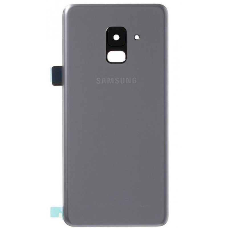 Καπάκι Μπαταρίας Γκρι Samsung A8 Plus 2018/A730 Back Battery Cover Gray