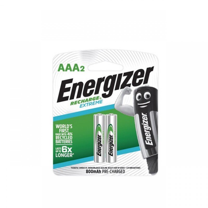 Επαναφορτιζόμενες Μπαταρίες Batteries AAA Rechargeable 2 X 700mah 1.2 V Energizer