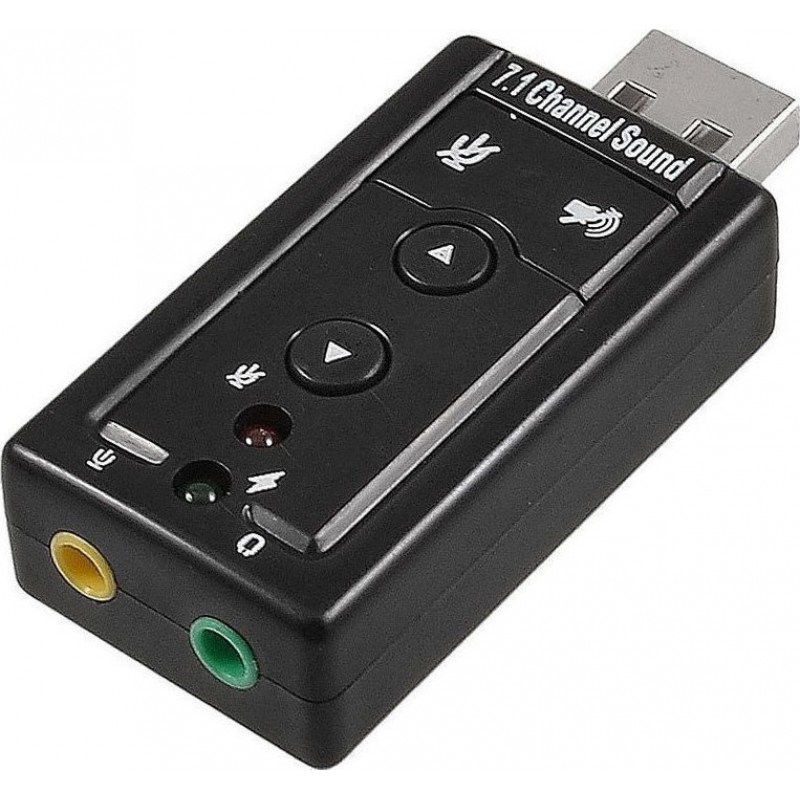 USB 2.0 SOUND CARD AUDIO 7.1 Ch ΚΑΡΤΑ ΗΧΟΥ 