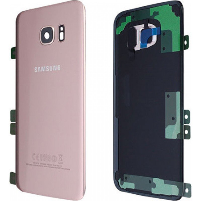 Καπάκι Μπαταρίας Ροζ Samsung S7 Edge G935 OEM Battery Cover Pink