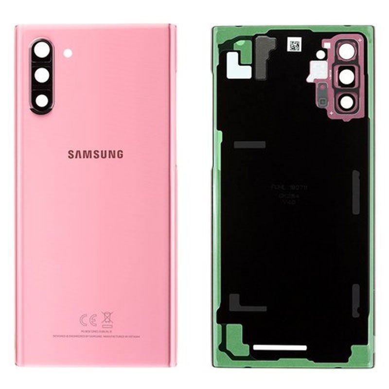 Καπάκι Μπαταρίας Ροζ Samsung Galaxy Note 10 N970 OEM Battery Cover Pink