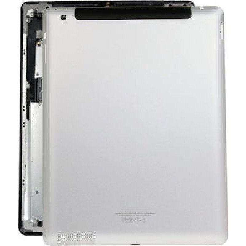 Πίσω Καπάκι Ασημί iPad 4 Housing Back Cover Silver