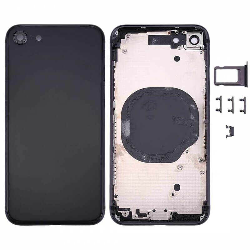 Καπάκι Μπαταρίας - Πλαίσιο Μαύρο iPhone 8 Black Housing - Frame i8