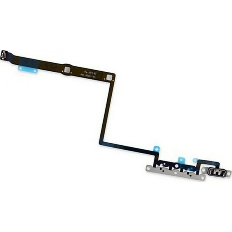 Καλωδιοταινία Ενεργοποίησης Ήχου iPhone 11 Pro Max Volume Button Flex Cable & Metal Bracket i11ProMax