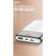 Power Bank Wireless 10000mAh 5V 3A 18W PD+QC3.0 Type C & Micro Usb White Μπαταρία-Φορτιστής Κινητών Συσκευών Hoco J63 Velocity