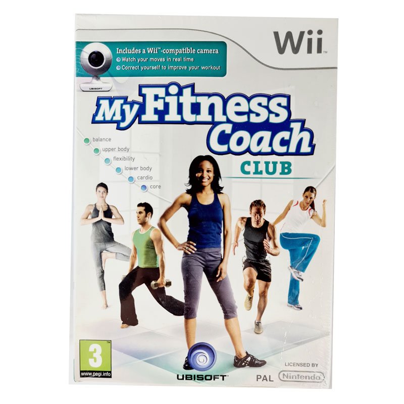 MY FITNESS COACH CLUB & CAMERA (Wii)