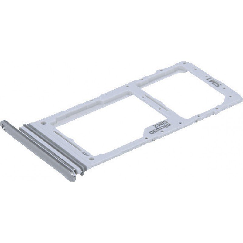 Βάση Κάρτας Ασημί Samsung Note 10 Lite N770 Sim Tray Silver