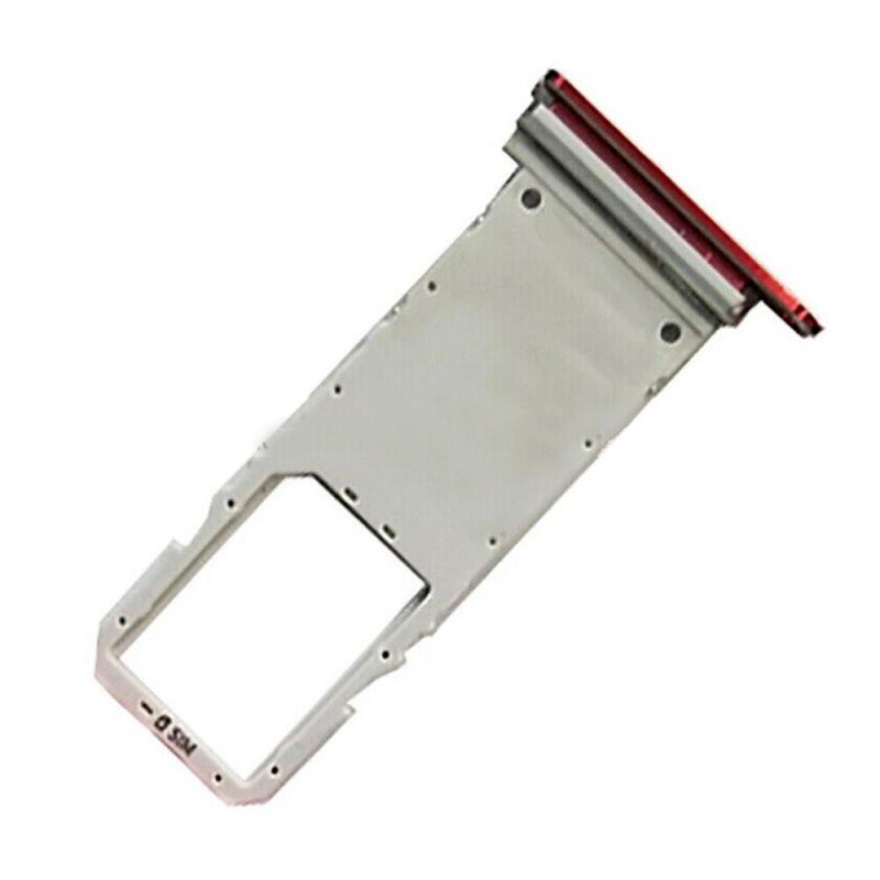 Βάση Κάρτας Sim Κόκκινη Samsung Note 10 N970 Sim Tray Red