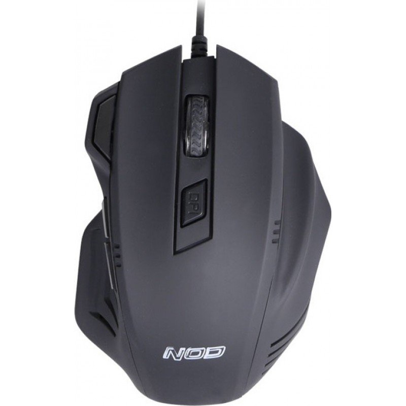 Ποντίκι Οπτικό Ενσύρματο Mouse Optical Wired Gaming 7 Buttons 2400Dpi Usb Black Nod Lock & Load