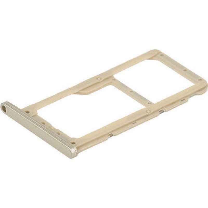 Βάση Κάρτας Διπλή Χρυσή Huawei P20 Lite/Nova 3e Sim Tray Gold