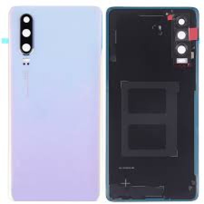 Καπάκι Μπαταρίας Λευκό Huawei P30 OEM Battery Cover White Pearl