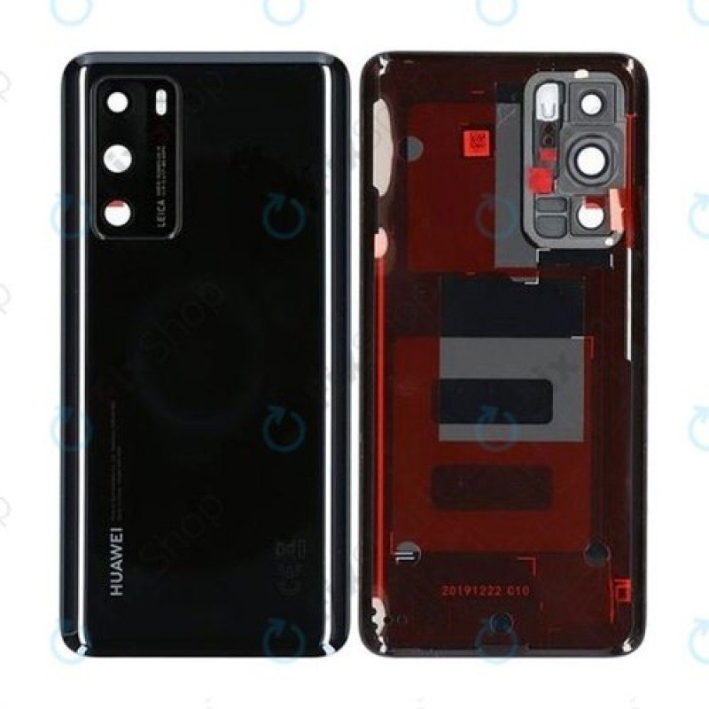 Καπάκι Μπαταρίας Μαύρο Huawei P40 OEM Battery Cover Black