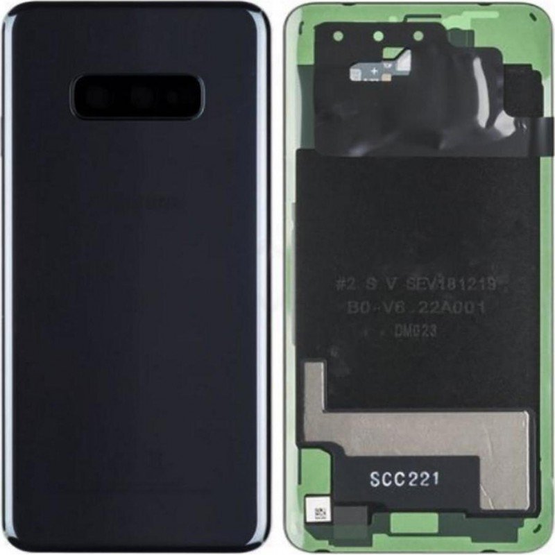 Καπάκι Μπαταρίας Μαύρο Samsung Galaxy S10e G970 OEM Battery Cover Ceramic Black