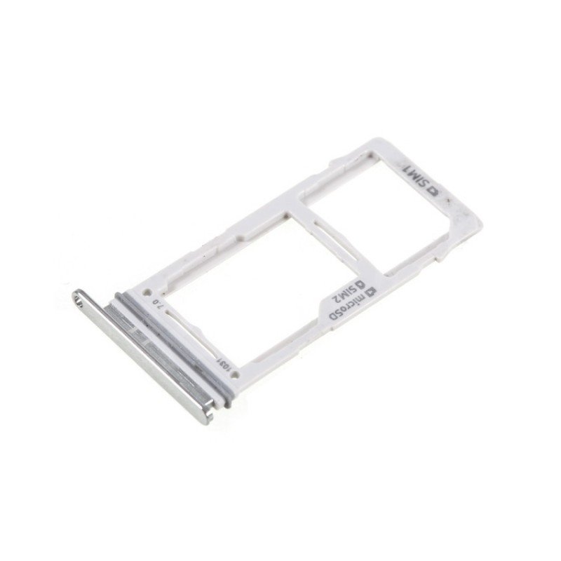 Διπλή Βάση Κάρτας Μαύρη Samsung Galaxy S10e/S10/S10 Plus Double Sim Tray Silver G970/G973/G975