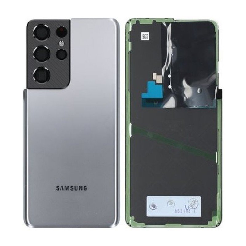 Καπάκι Μπαταρίας Ασημί Samsung Galaxy S21 Ultra G998 OEM Battery Cover Silver