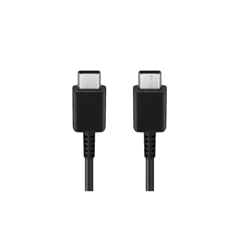 USB 3.1 Type C Cable Male To Type C Cable Male Black 1m Καλώδιο Σύνδεσης Μαύρο