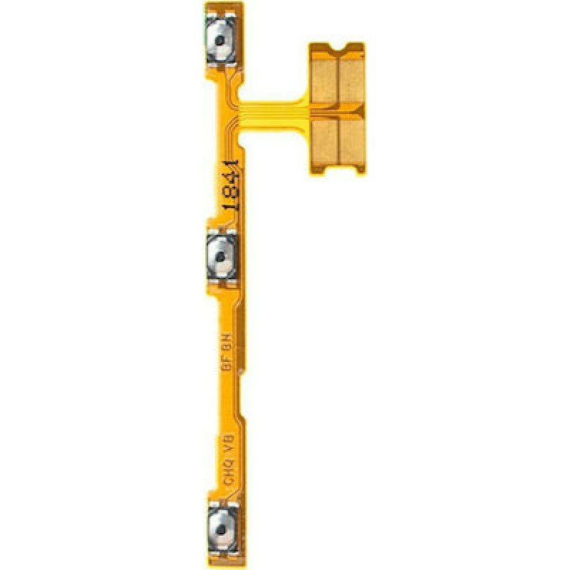 Καλωδιοταινία Έντασης Ήχου Huawei Y7 2019/Y7 Pro 2019 Power On/Off Volume Button Flex Cable