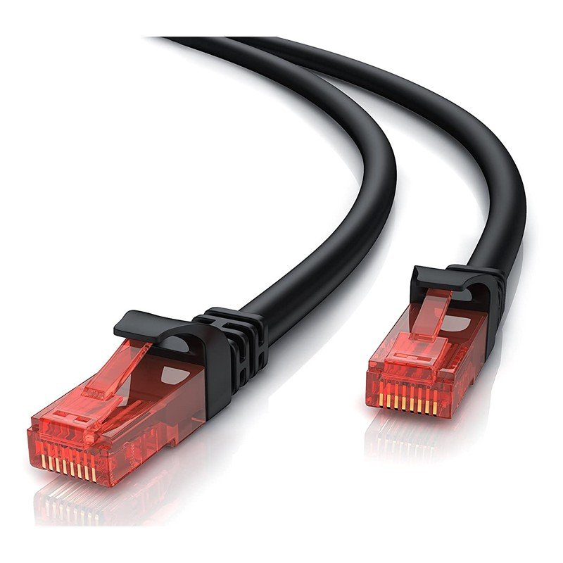 UTP Ethernet Cable 30m Black Cat 6 Καλώδιο Δικτύου CAB-N237