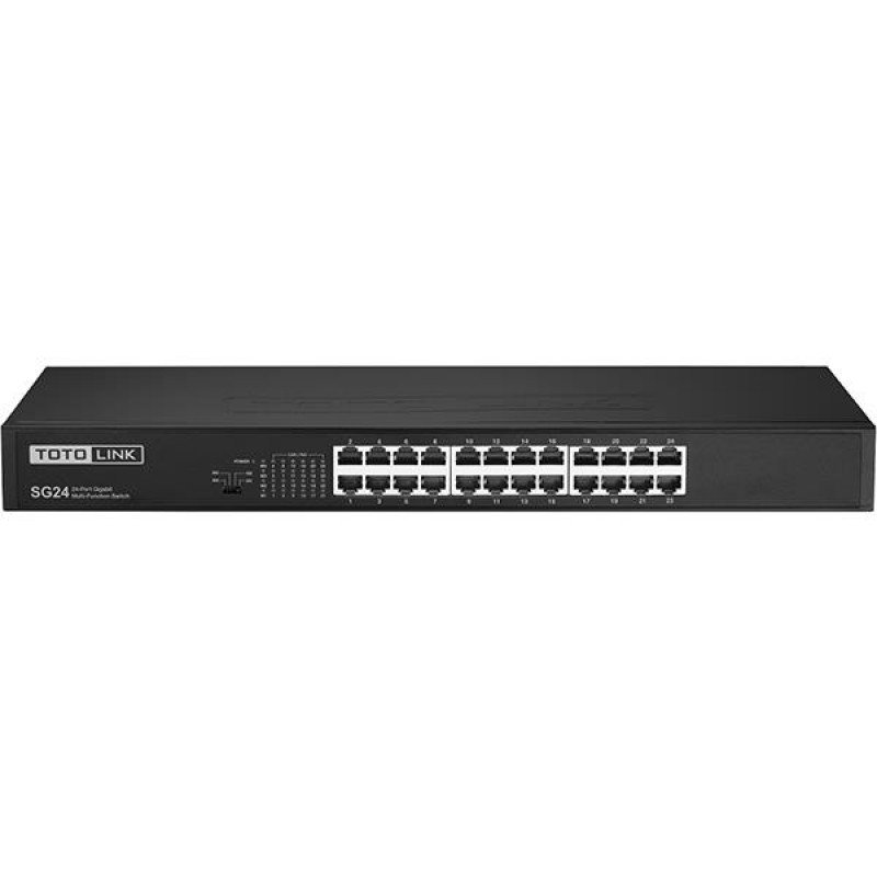 24-Port 10/100/1000 Desktop Unmanaged Rackmount Ethernet Switch Totolink TTL-SG24