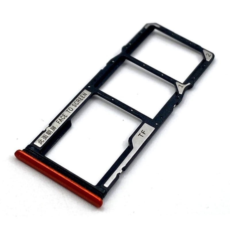 Βάση Κάρτας Κόκκινη Xiaomi Poco M3 Sim Tray Red