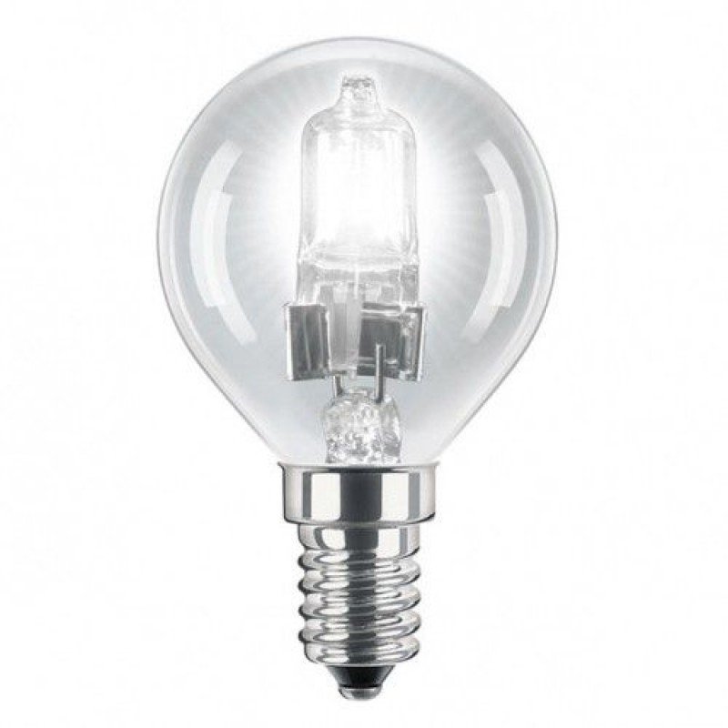 Halogen Lamp Bulb E14 18W Cool Warm White LT Electrical Λάμπα Αλογόνου