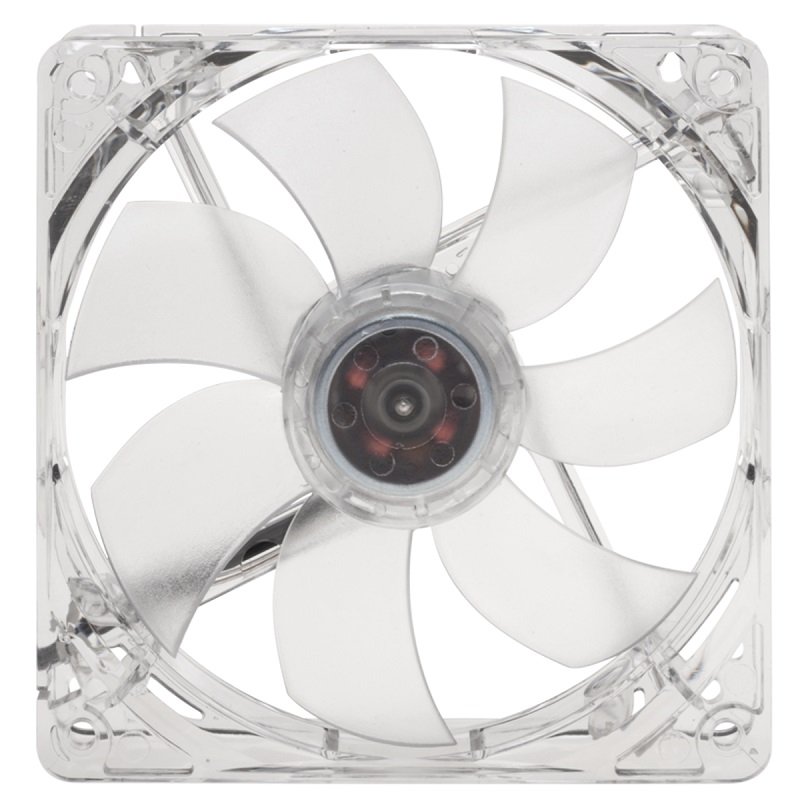 Tower Cooler Fan Transparent 80X80X25mm 3pin Ανεμιστηράκι Κουτιού