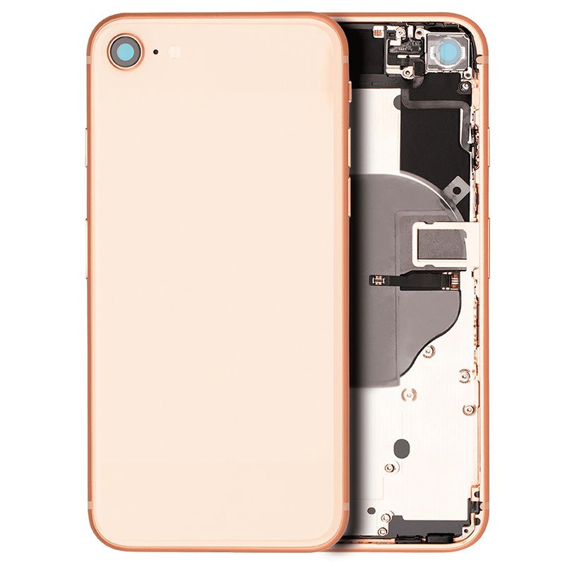 Καπάκι Μπαταρίας Χρυσό iPhone 8 OEM Housing - Frame Gold i8