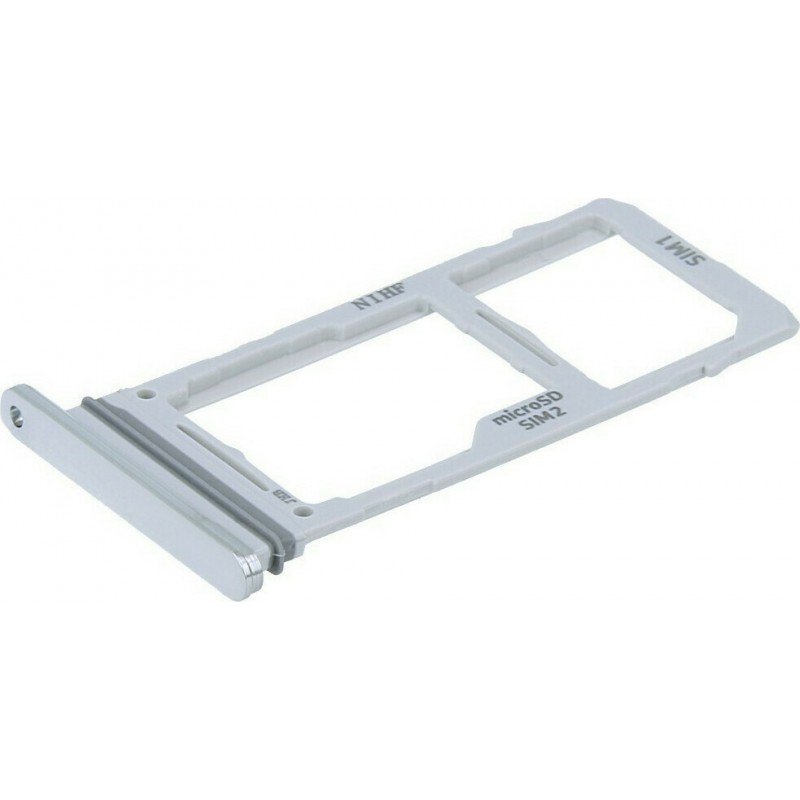 Βάση Κάρτας Λευκή Samsung Note 20 Ultra N985/N986 Original Sim Tray Double White