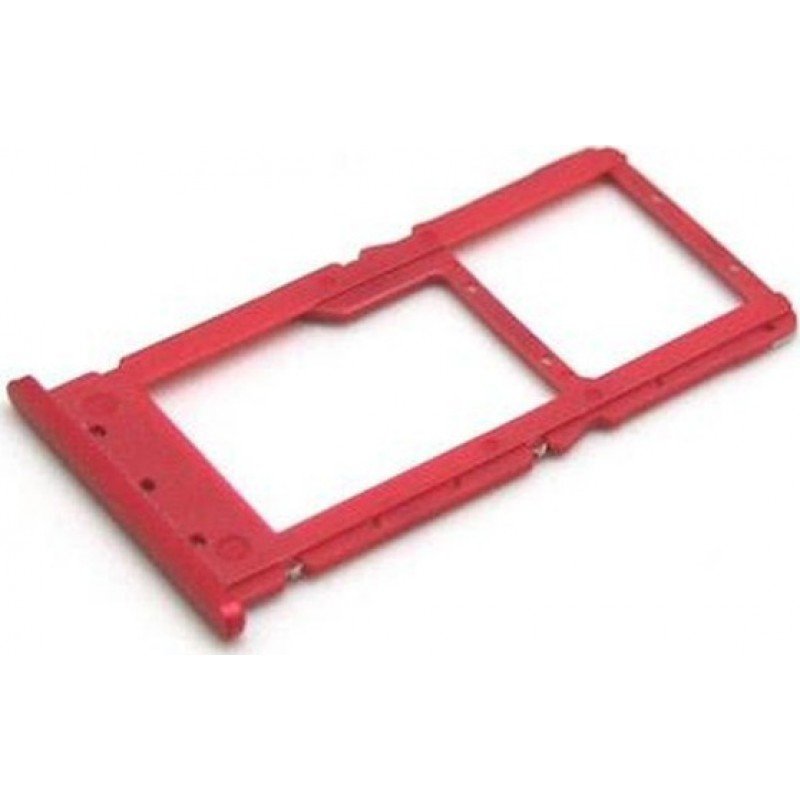 Βάση Κάρτας Κόκκινη Xiaomi Redmi Note 6/Note 6 Pro Sim Tray Red