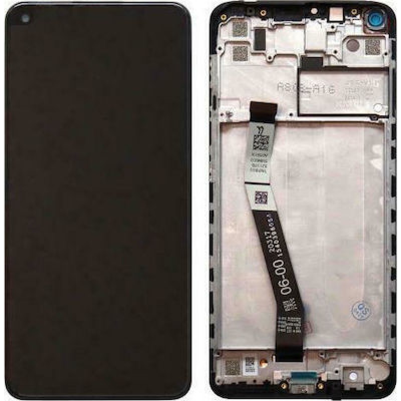 Οθόνη Xiaomi Redmi Note 9/Redmi 10X OEM LCD & Touch & Frame Black