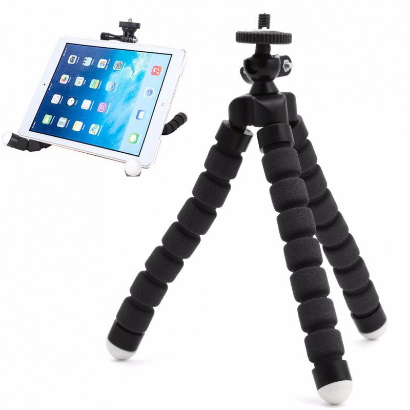 Βάση Στήριξης Κινητών Μαύρη Car - Stand Holder Flexible Black Universal