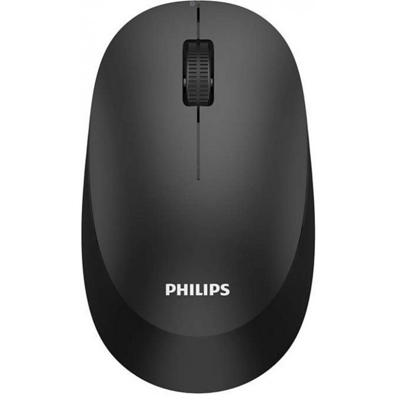 Wireless Optical Mouse Ασύρματο Οπτικό Ποντίκι 1600Dpi Μαύρο Philips 3000 SPK7307BL