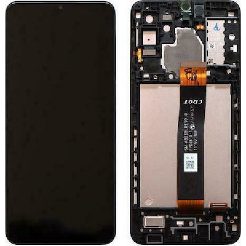 Οθόνη Samsung Galaxy A32 5G A326 Original LCD & Touch & Frame Black GH82-25121A Service Pack