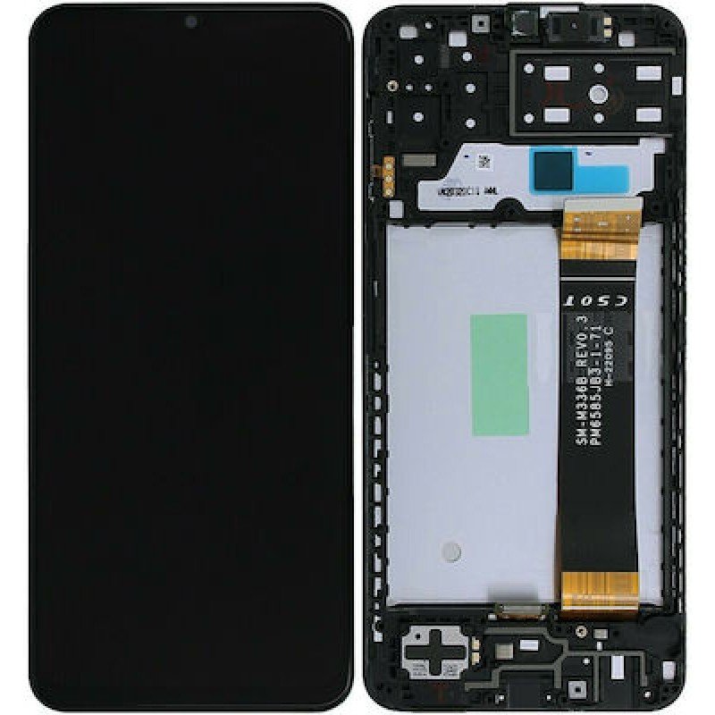 Οθόνη Samsung Galaxy A13 4G SM-A135 Original LCD & Touch & Frame Black GH82-28508A/GH82-28653A Service Pack