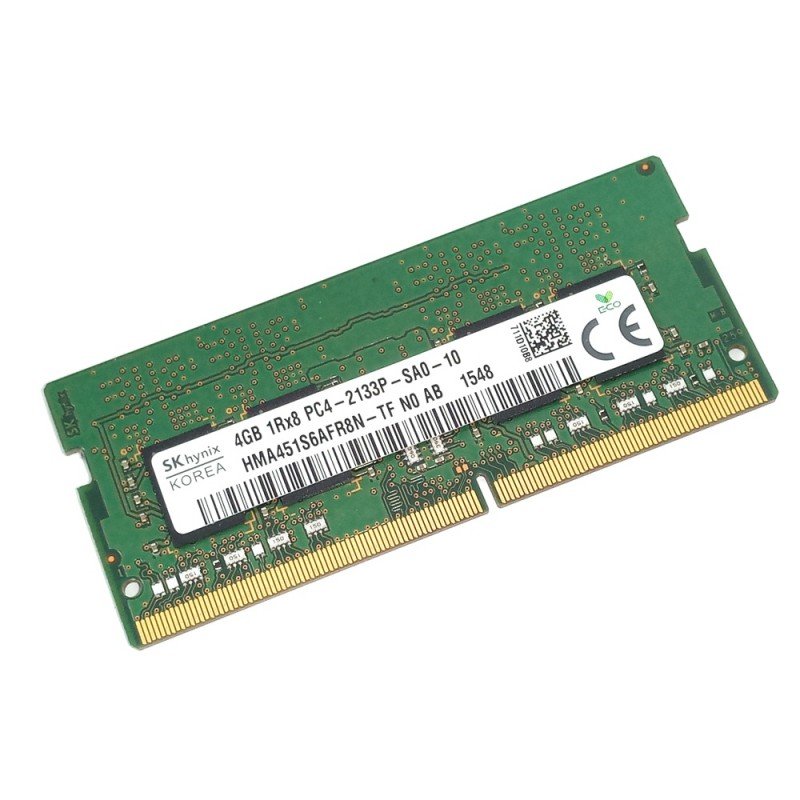 4Gb Memory Ram Sodim DDR4 2133Mhz Hynix 1.2V CL19 HMA451S6AFR8N-TF Μνήμη Φορητού