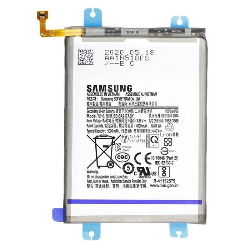 Αυθεντική Μπαταρία Samsung Galaxy A12 / A21S EB-BA217ABY Original Battery GH82-22861A Service Pack