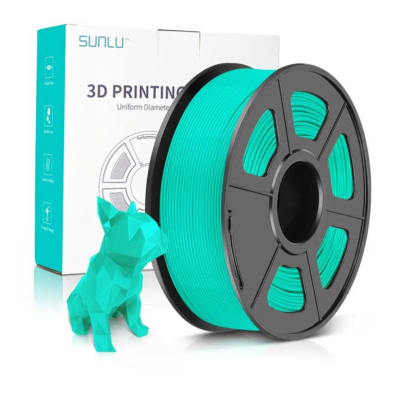 PLA Plus Filament 1Kg 1.75mm Mint Green Sunlu