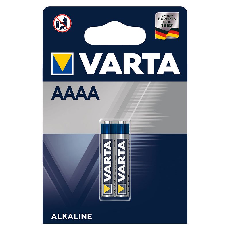 Μπαταρίες Αλκαλικές LR61 Batteries Varta Mignion AAAA Alkaline 2 Pack 1.5V LR61