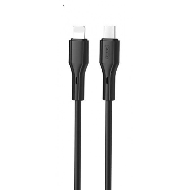 USB 3.0 Type C Cable To Lightning 27W Black 1m Καλώδιο Σύνδεσης Μαύρο XO-NB-Q231A