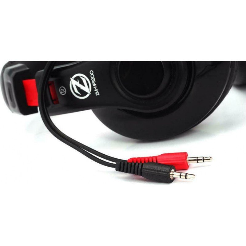 Zalman ZM-HPS200 Gaming Headset 3.5mm Black 40mm Ενσύρματα Ακουστικά Μαύρα