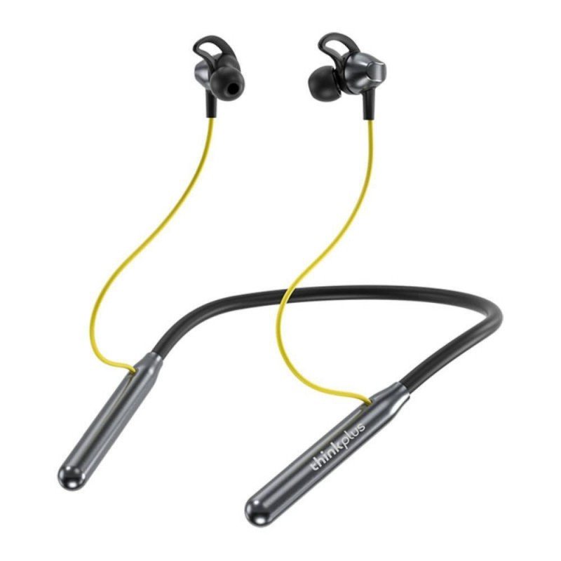 Sports Handsfree Wireless Bluetooth Headset Black Lenovo Live Pods BT10 Ακουστικά Ασύρματα